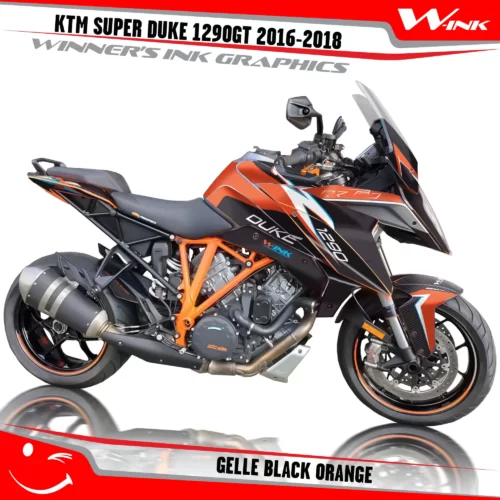 KTM-SUPER-DUKE-1290-GT-2016-2017-2018-graphics-kit-and-decals-Gelle-Black-Orange