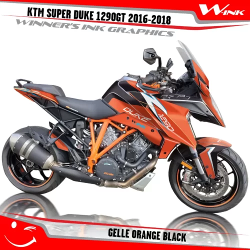 KTM-SUPER-DUKE-1290-GT-2016-2017-2018-graphics-kit-and-decals-Gelle-Orange-Black