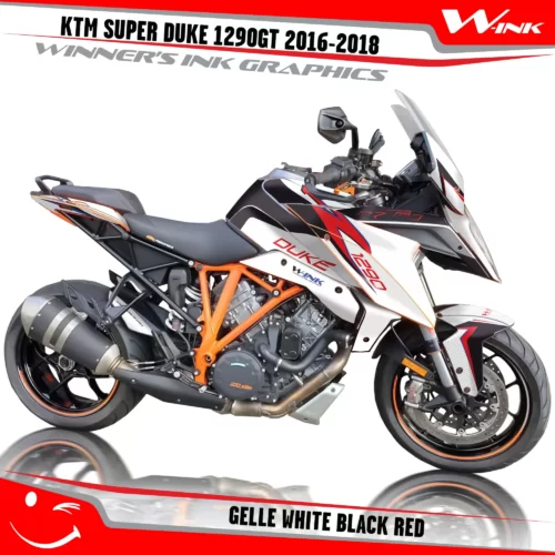KTM-SUPER-DUKE-1290-GT-2016-2017-2018-graphics-kit-and-decals-Gelle-White-Black-Red