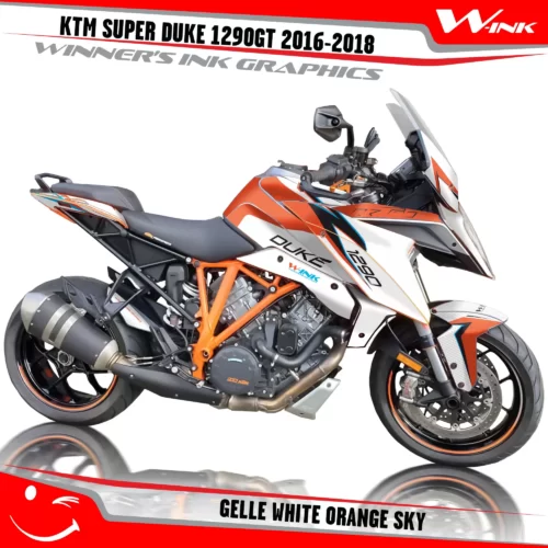 KTM-SUPER-DUKE-1290-GT-2016-2017-2018-graphics-kit-and-decals-Gelle-White-Orange-Sky