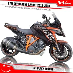 KTM-SUPER-DUKE-1290-GT-2016-2017-2018-graphics-kit-and-decals-Jay-Black-Orange