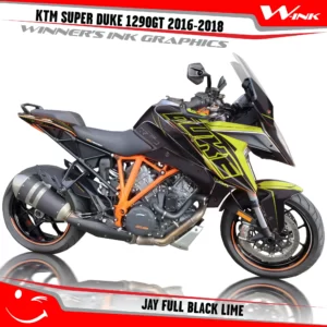 KTM-SUPER-DUKE-1290-GT-2016-2017-2018-graphics-kit-and-decals-Jay-Full-Black-Lime