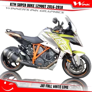 KTM-SUPER-DUKE-1290-GT-2016-2017-2018-graphics-kit-and-decals-Jay-Full-White-Lime
