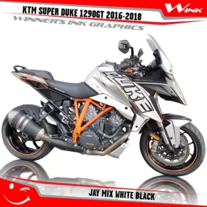 KTM-SUPER-DUKE-1290-GT-2016-2017-2018-graphics-kit-and-decals-Jay-Mix-White-Black