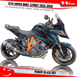 KTM-SUPER-DUKE-1290-GT-2016-2017-2018-graphics-kit-and-decals-Maram-Black-Sky