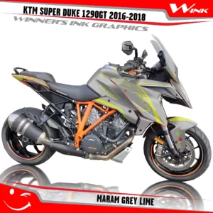 KTM-SUPER-DUKE-1290-GT-2016-2017-2018-graphics-kit-and-decals-Maram-Grey-Lime