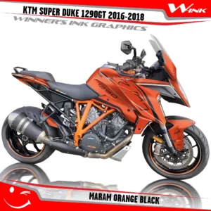 KTM-SUPER-DUKE-1290-GT-2016-2017-2018-graphics-kit-and-decals-Maram-Orange-Black