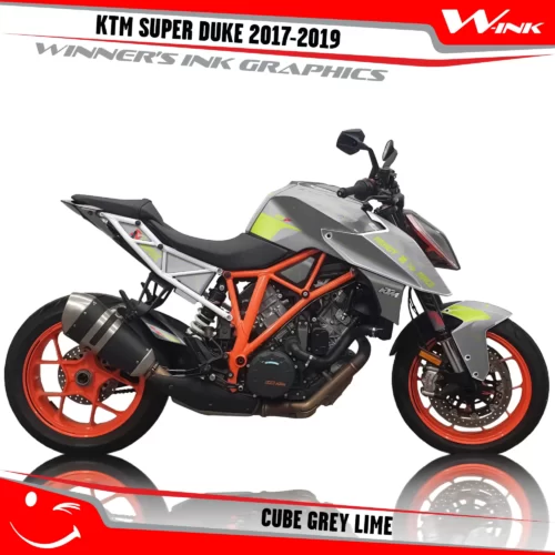 KTM-SUPER-DUKE-2017-2018-2019-graphics-kit-and-decals-Cube-Grey-Lime