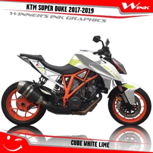 KTM-SUPER-DUKE-2017-2018-2019-graphics-kit-and-decals-Cube-White-Lime