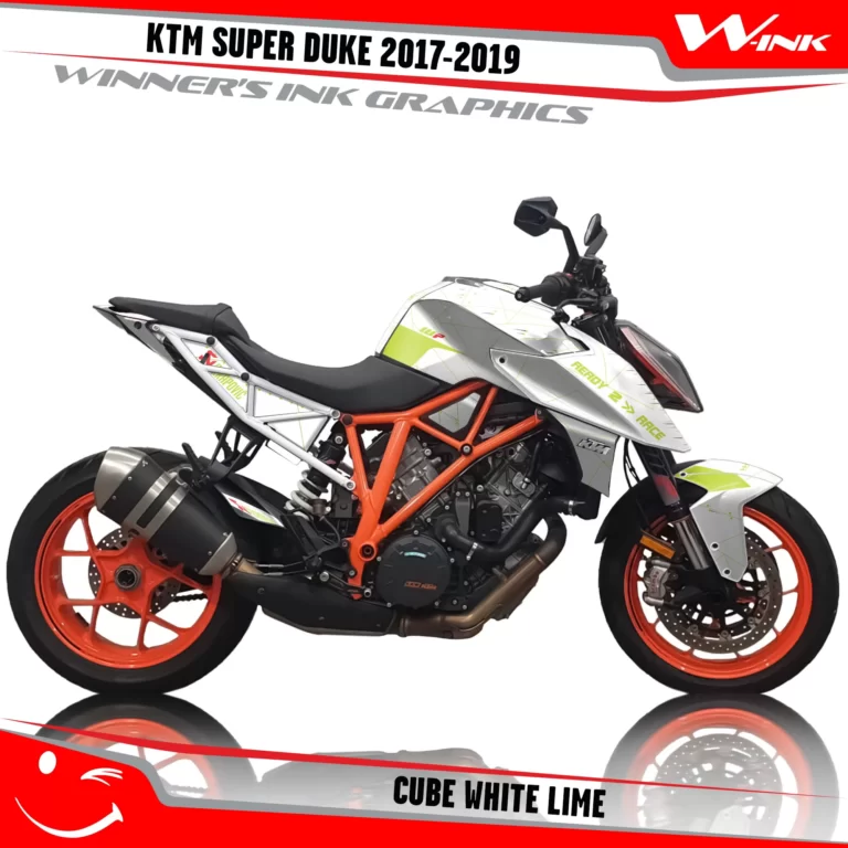 KTM-SUPER-DUKE-2017-2018-2019-graphics-kit-and-decals-Cube-White-Lime