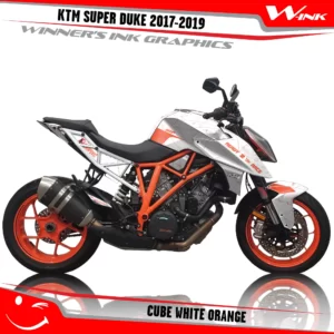 KTM-SUPER-DUKE-2017-2018-2019-graphics-kit-and-decals-Cube-White-Orange