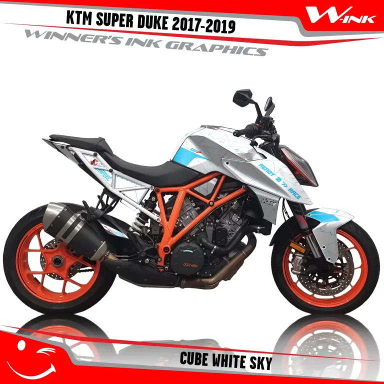 KTM-SUPER-DUKE-2017-2018-2019-graphics-kit-and-decals-Cube-White-Sky