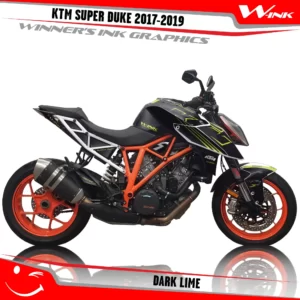 KTM-SUPER-DUKE-2017-2018-2019-graphics-kit-and-decals-Dark-Lime