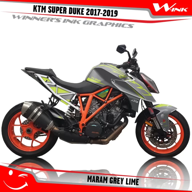 KTM-SUPER-DUKE-2017-2018-2019-graphics-kit-and-decals-Maram-Grey-Lime