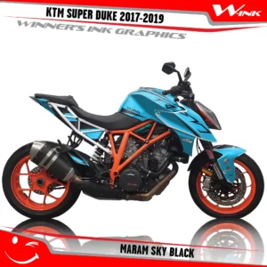 KTM-SUPER-DUKE-2017-2018-2019-graphics-kit-and-decals-Maram-Sky-Black