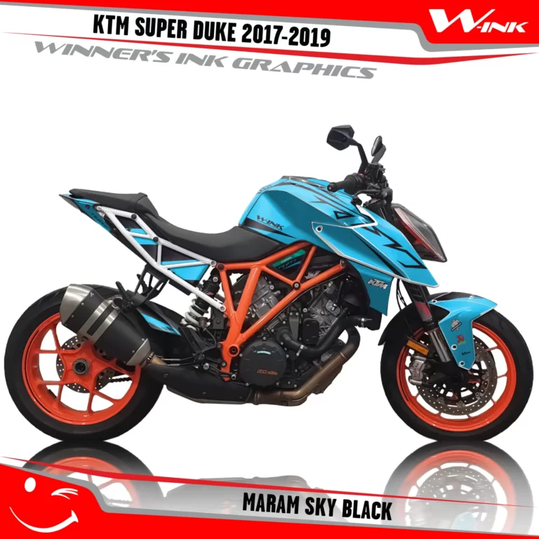 KTM-SUPER-DUKE-2017-2018-2019-graphics-kit-and-decals-Maram-Sky-Black