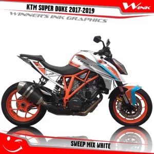 KTM-SUPER-DUKE-2017-2018-2019-graphics-kit-and-decals-Sweep-Mix-White