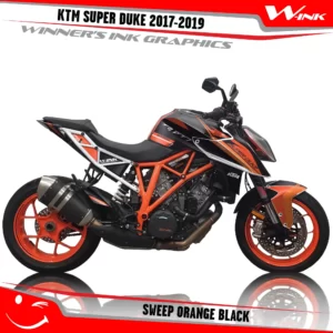 KTM-SUPER-DUKE-2017-2018-2019-graphics-kit-and-decals-Sweep-Orange-Black