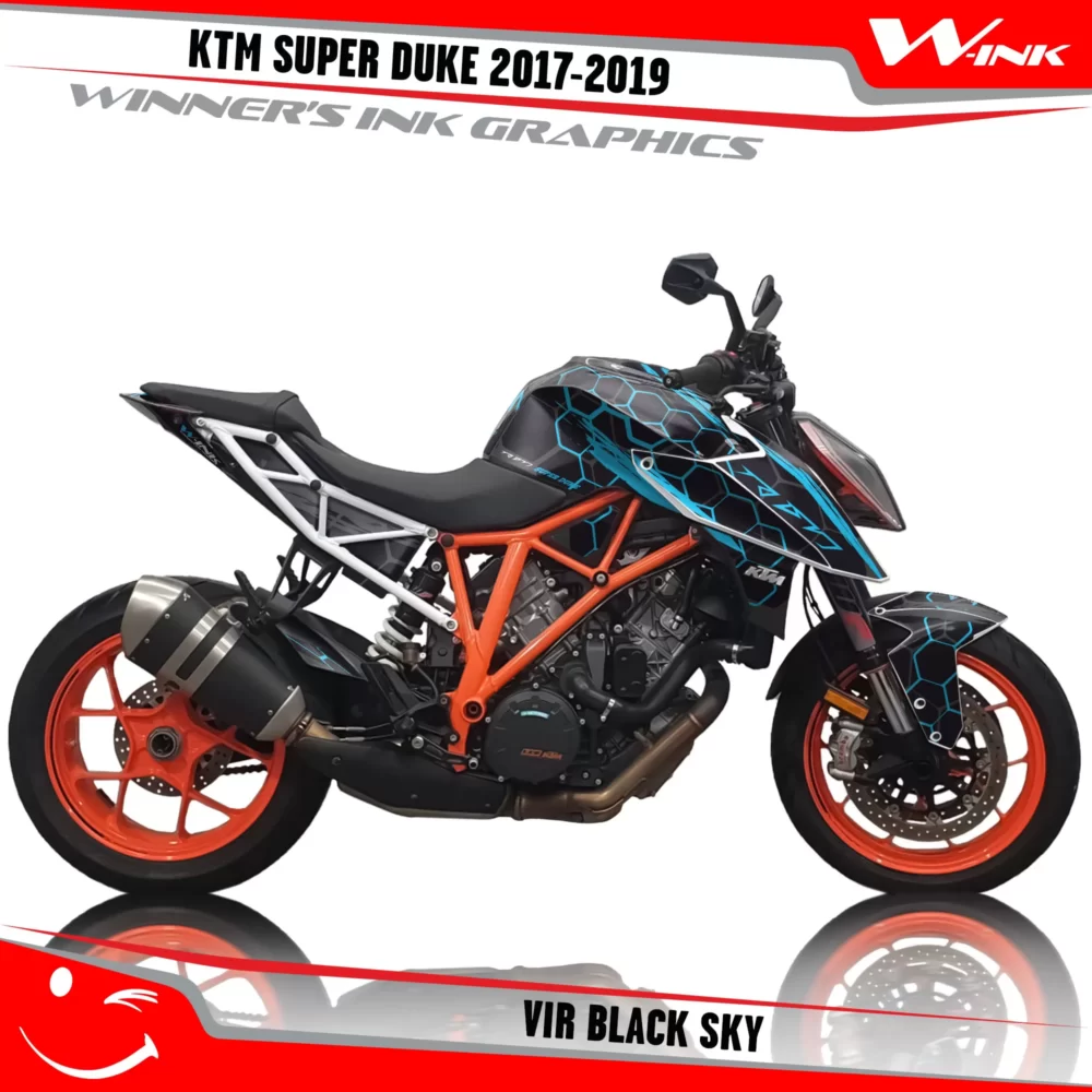 KTM-SUPER-DUKE-2017-2018-2019-graphics-kit-and-decals-Vir-Black-Sky