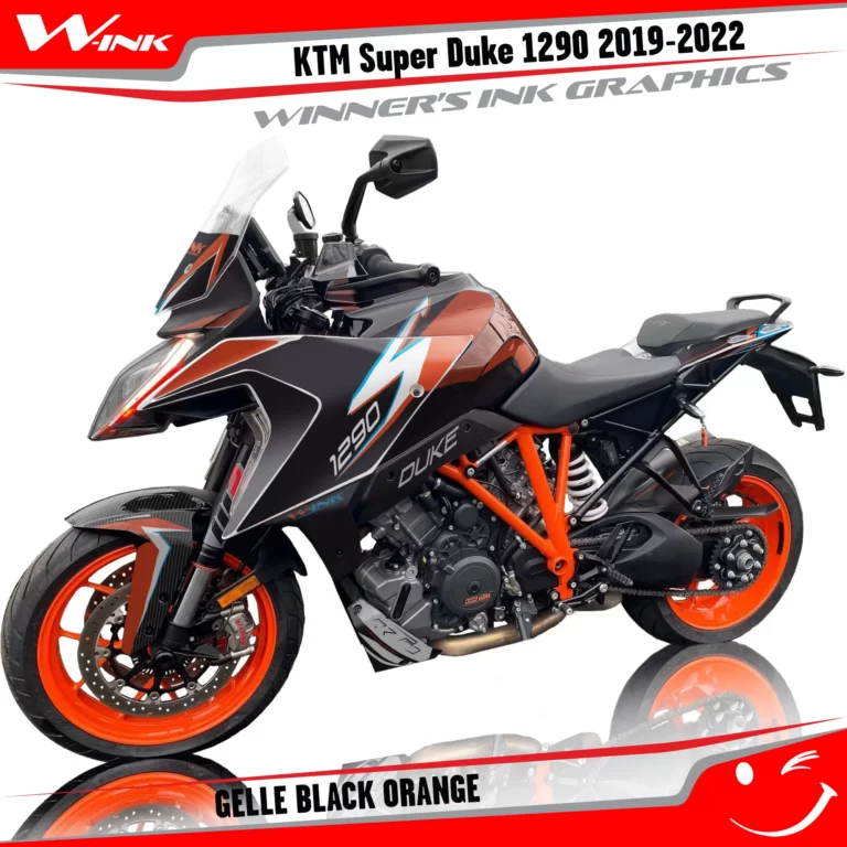 KTM-SUPERDUKE-1290GT-2019-2020-2021-2022-graphics-kit-and-decals-Gelle-Black-Orange
