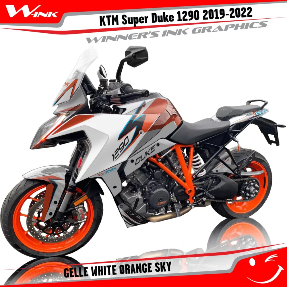 KTM-SUPERDUKE-1290GT-2019-2020-2021-2022-graphics-kit-and-decals-Gelle-White-Orange-Sky