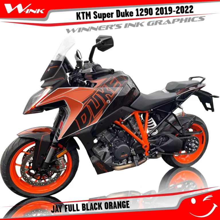KTM-SUPERDUKE-1290GT-2019-2020-2021-2022-graphics-kit-and-decals-Jay-Full-Black-Orange
