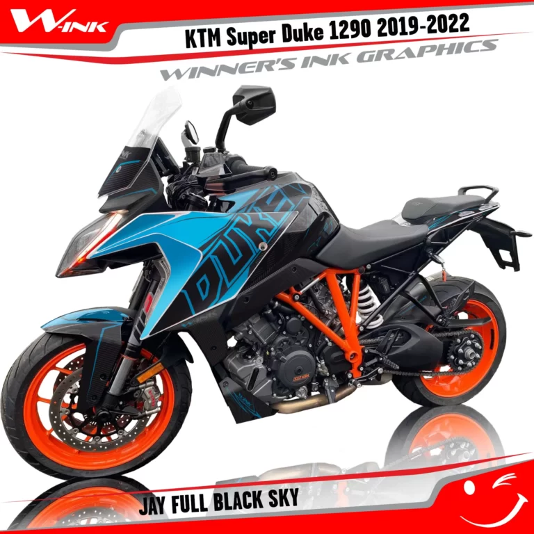 KTM-SUPERDUKE-1290GT-2019-2020-2021-2022-graphics-kit-and-decals-Jay-Full-Black-Sky