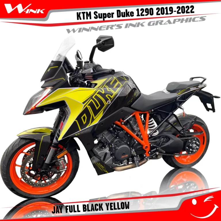 KTM-SUPERDUKE-1290GT-2019-2020-2021-2022-graphics-kit-and-decals-Jay-Full-Black-Yellow