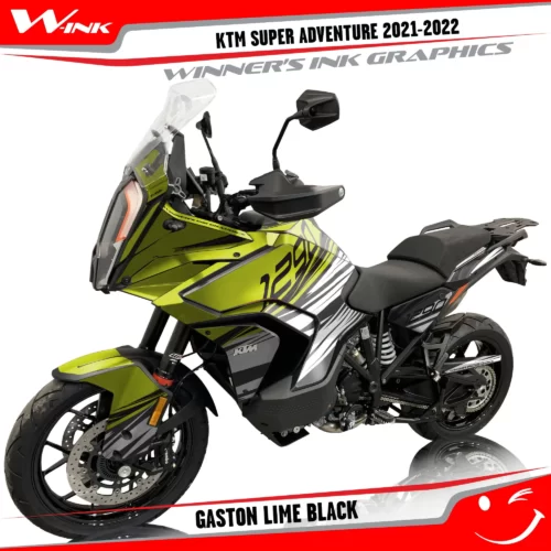 KTM-Super-Adventure-S-2021-2022-graphics-kit-and-decals-with-designs-Gaston-Lime-Black