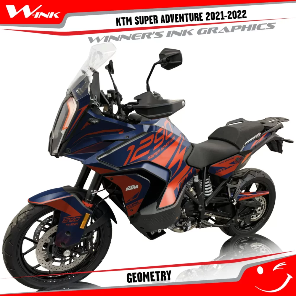 KTM-Super-Adventure-S-2021-2022-graphics-kit-and-decals-with-designs-Geometry