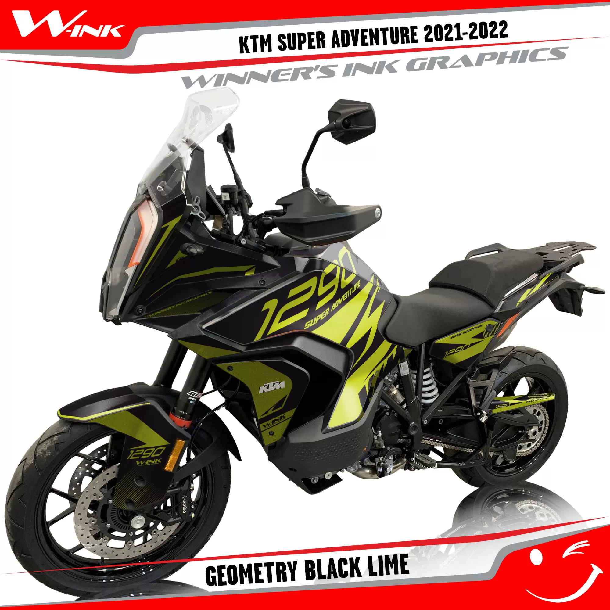 KTM-Super-Adventure-S-2021-2022-graphics-kit-and-decals-with-designs-Geometry-Black-Lime