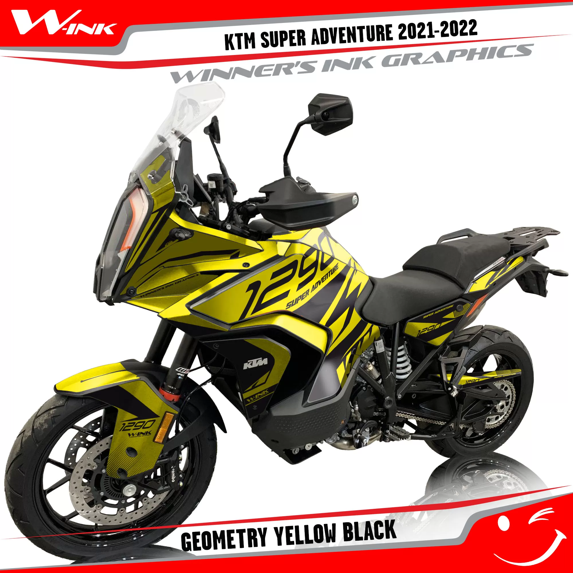 KTM-Super-Adventure-S-2021-2022-graphics-kit-and-decals-with-designs-Geometry-Yellow-Black
