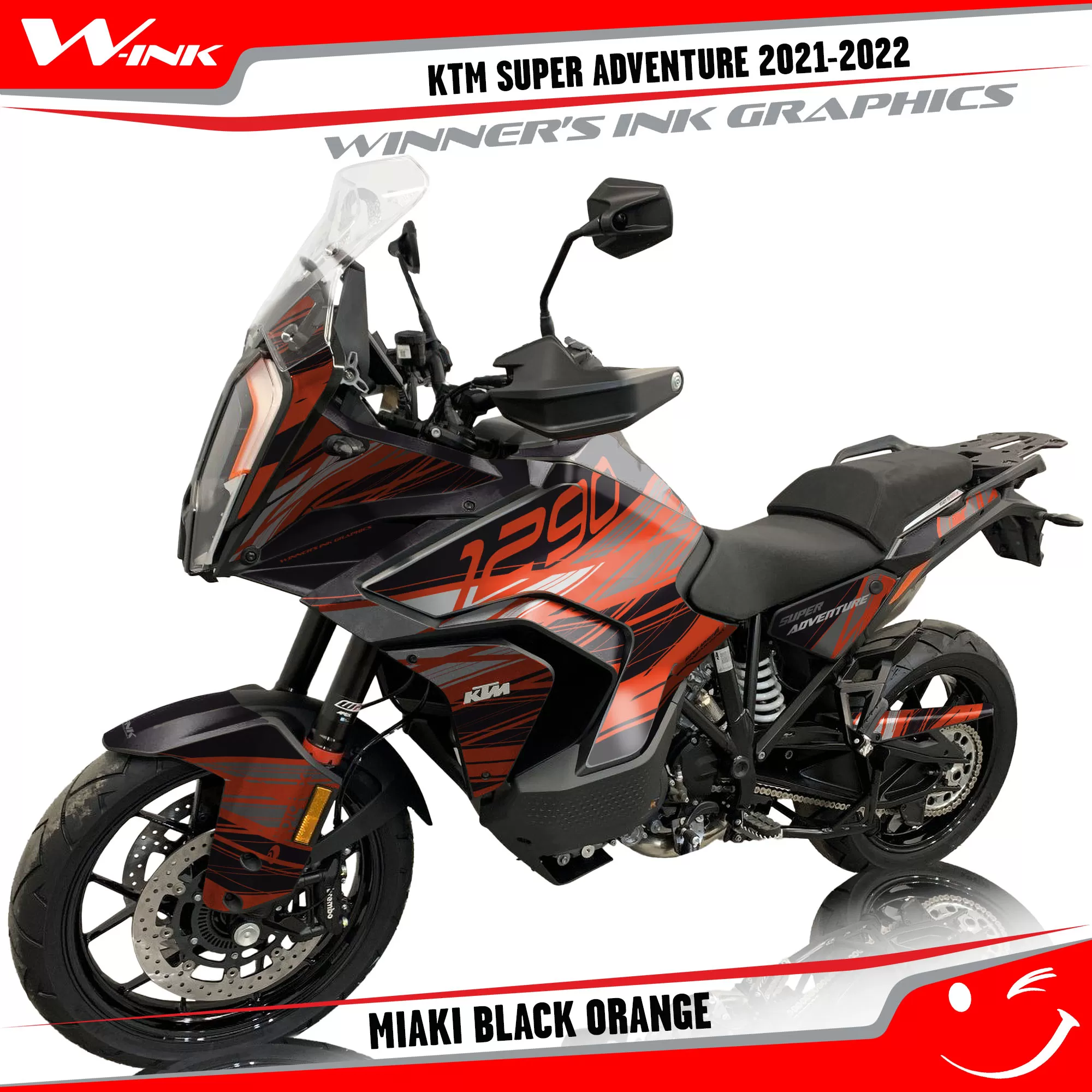 KTM-Super-Adventure-S-2021-2022-graphics-kit-and-decals-with-designs-Miaki-Black-Orange