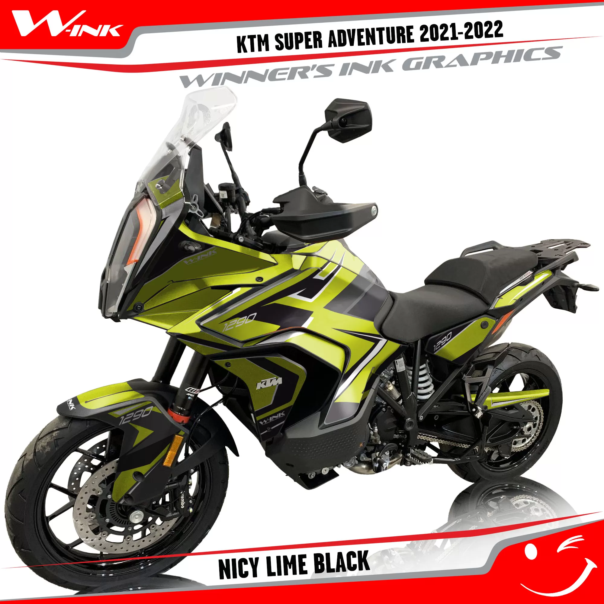 KTM-Super-Adventure-S-2021-2022-graphics-kit-and-decals-with-designs-Nicy-Lime-Black