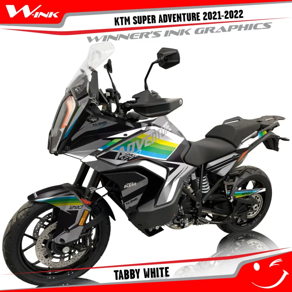 KTM-Super-Adventure-S-2021-2022-graphics-kit-and-decals-with-designs-Tabby-White