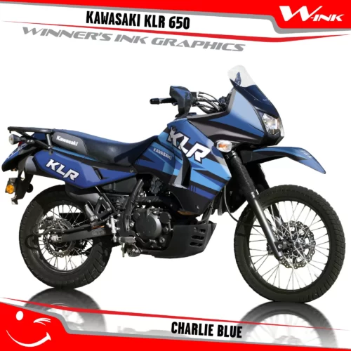 Kawasaki-KLR-650-2008-2009-2010-2011-2012-2013-2014-2015-2016-2017-2018-graphics-kit-and-decals-Charlie-Blue