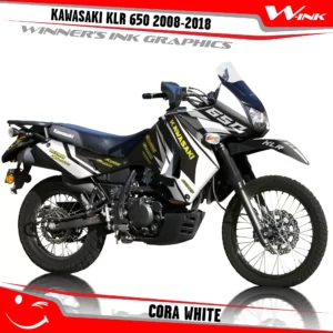 Kawasaki-KLR-650-2008-2009-2010-2011-2012-2013-2014-2015-2016-2017-2018-graphics-kit-and-decals-Cora-Black-White