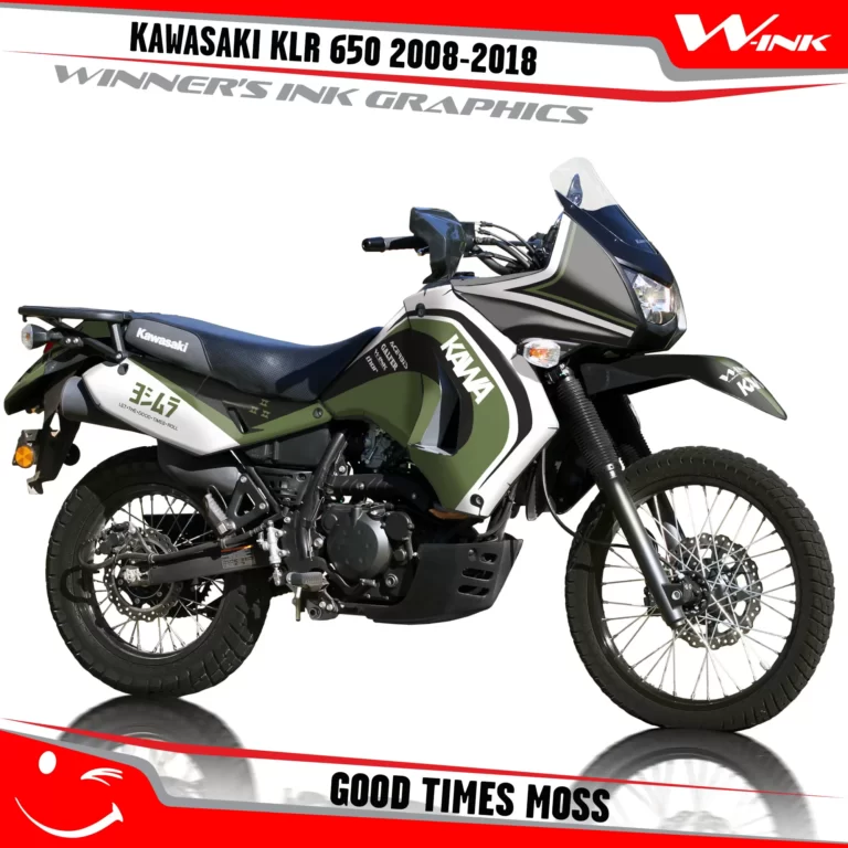 Kawasaki-KLR-650-2008-2009-2010-2011-2012-2013-2014-2015-2016-2017-2018-graphics-kit-and-decals-Good-Times-Black-Moss