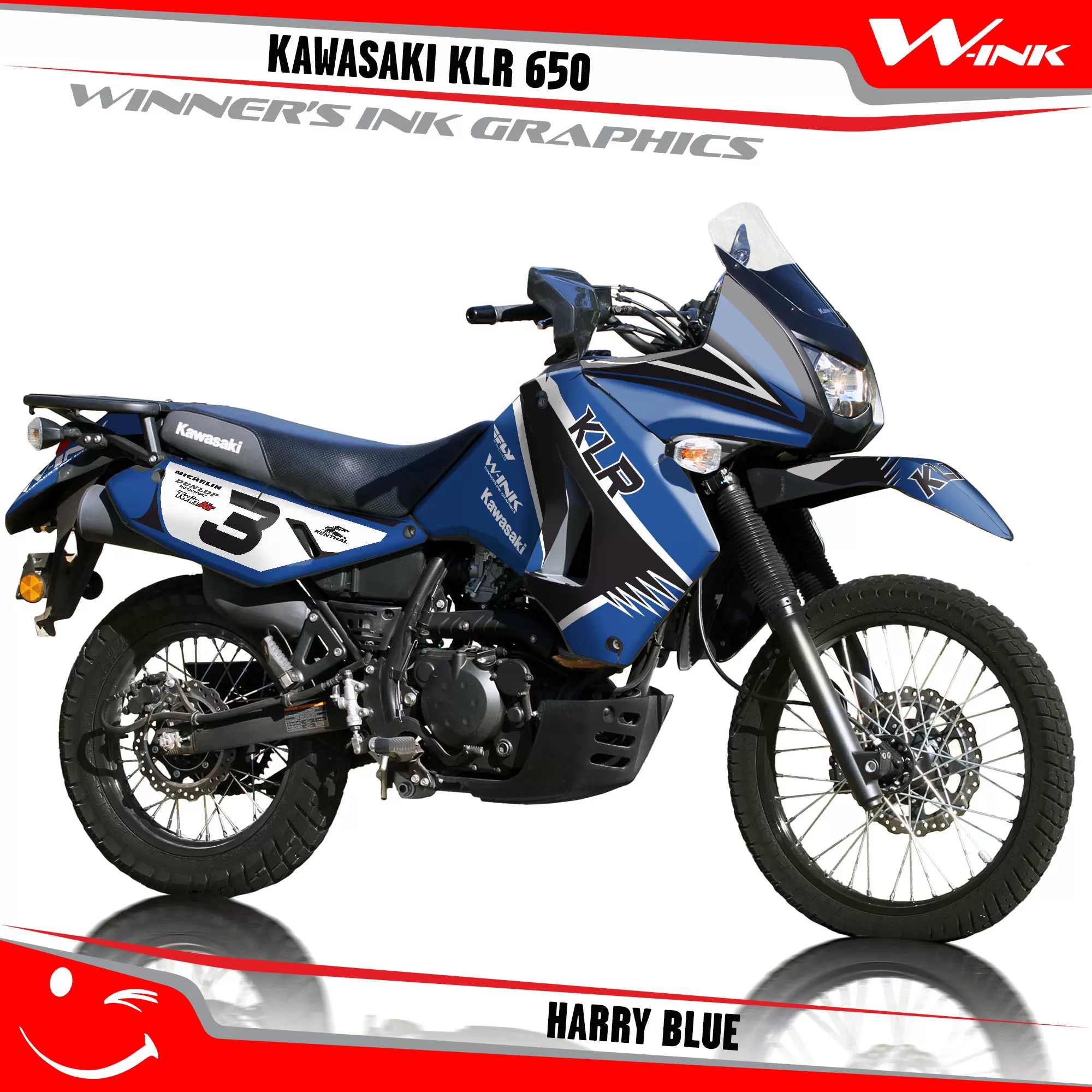 Kawasaki-KLR-650-2008-2009-2010-2011-2012-2013-2014-2015-2016-2017-2018-graphics-kit-and-decals-Harry-Blue