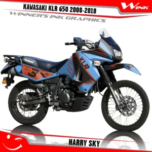 Kawasaki-KLR-650-2008-2009-2010-2011-2012-2013-2014-2015-2016-2017-2018-graphics-kit-and-decals-Harry-Colorful-Black-Sky