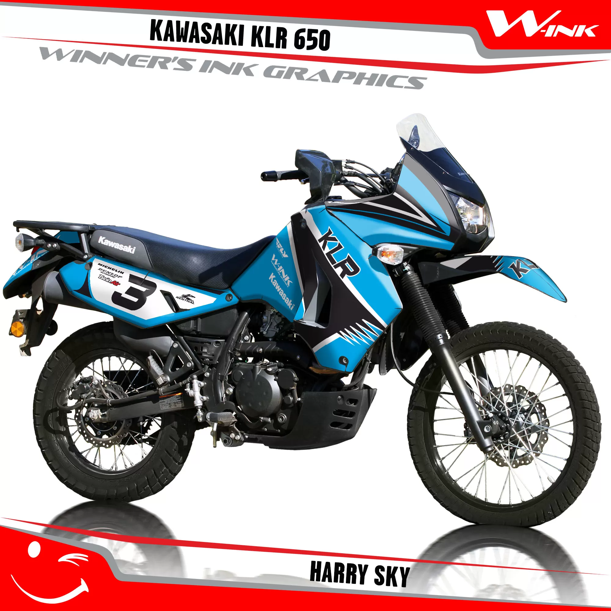 Kawasaki-KLR-650-2008-2009-2010-2011-2012-2013-2014-2015-2016-2017-2018-graphics-kit-and-decals-Harry-Sky