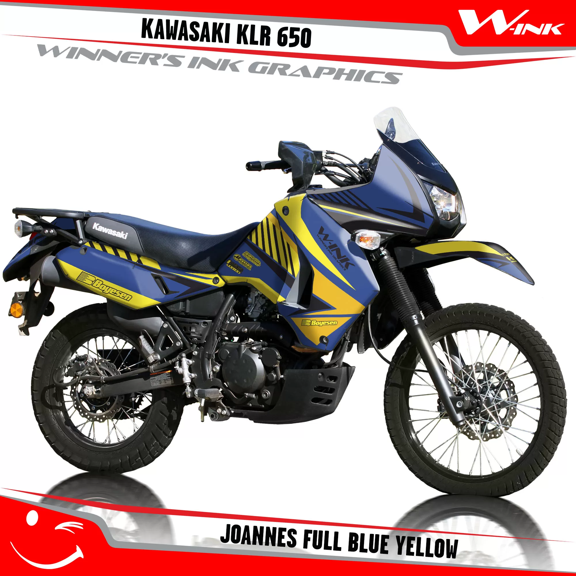 Kawasaki-KLR-650-2008-2009-2010-2011-2012-2013-2014-2015-2016-2017-2018-graphics-kit-and-decals-Joannes-Full-Blue-Yellow