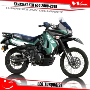Kawasaki-KLR-650-2008-2009-2010-2011-2012-2013-2014-2015-2016-2017-2018-graphics-kit-and-decals-Leo-Full-Turquoise