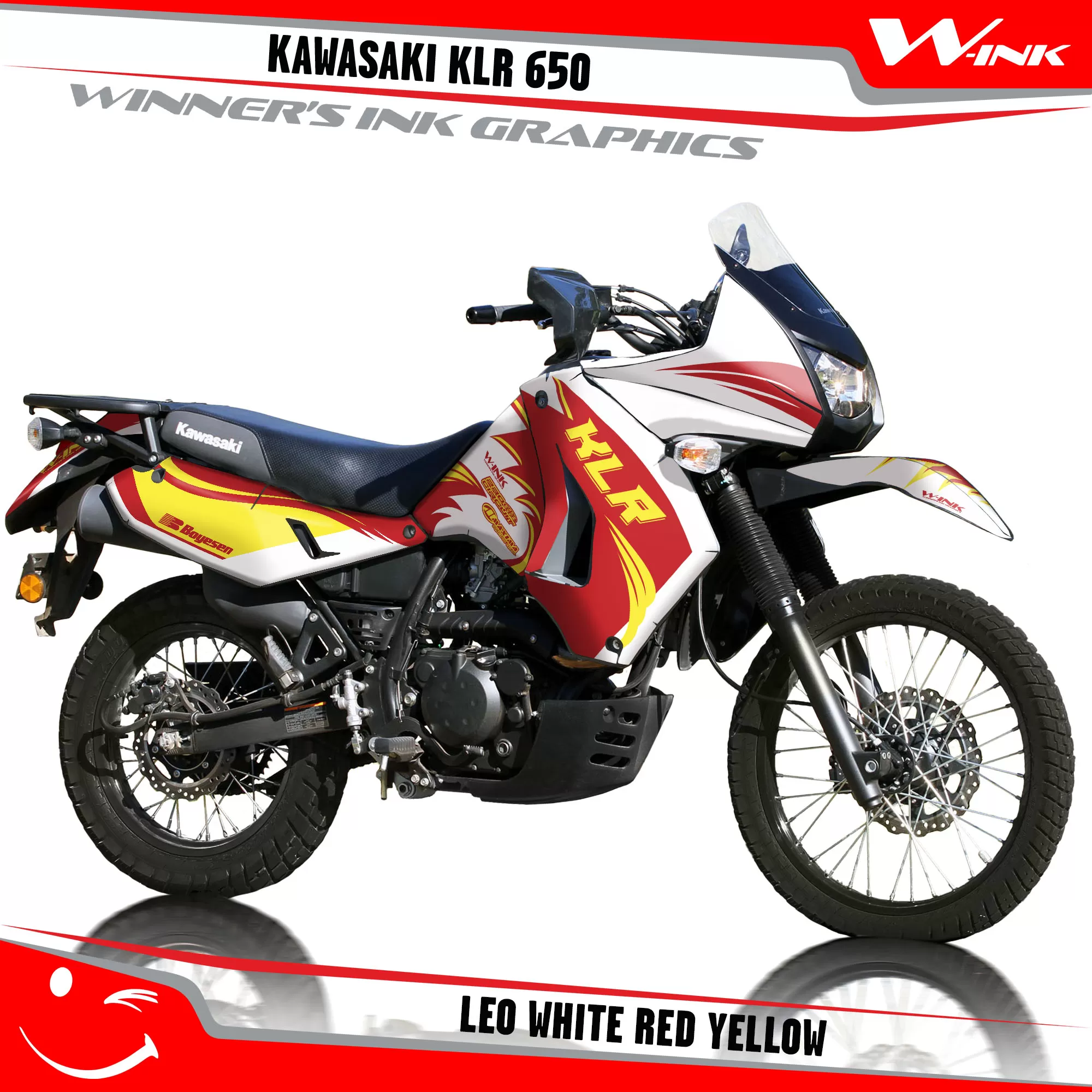 Kawasaki-KLR-650-2008-2009-2010-2011-2012-2013-2014-2015-2016-2017-2018-graphics-kit-and-decals-Leo-White-Red-Yellow