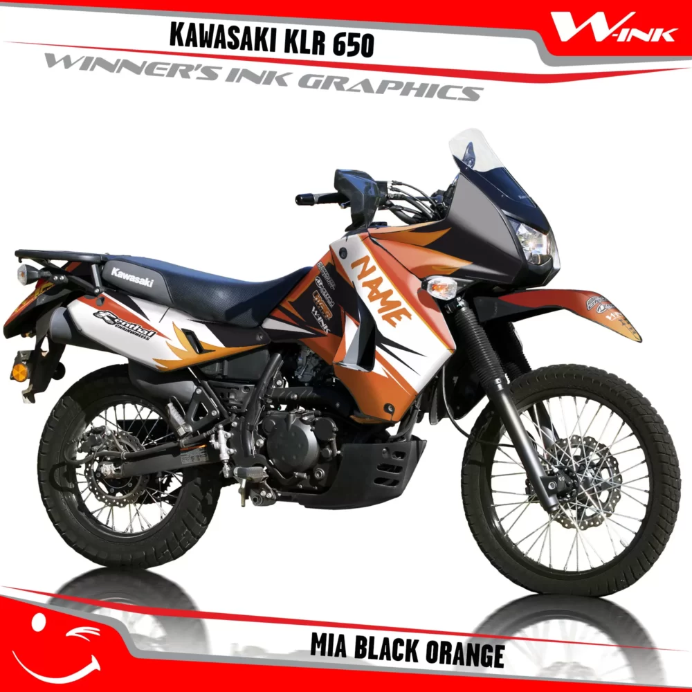 Kawasaki-KLR-650-2008-2009-2010-2011-2012-2013-2014-2015-2016-2017-2018-graphics-kit-and-decals-Mia-Black-Orange