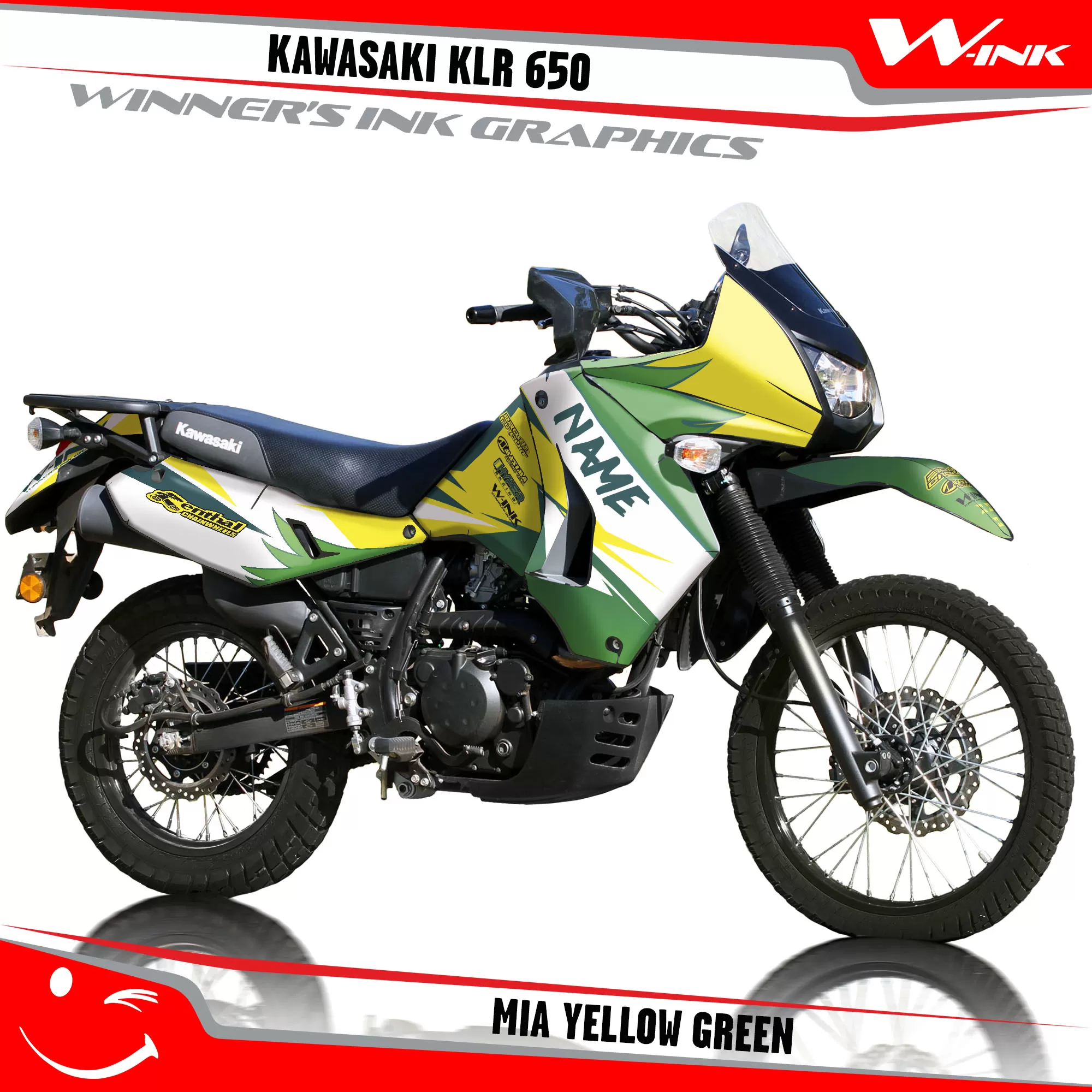 Kawasaki-KLR-650-2008-2009-2010-2011-2012-2013-2014-2015-2016-2017-2018-graphics-kit-and-decals-Mia-Yellow-Green