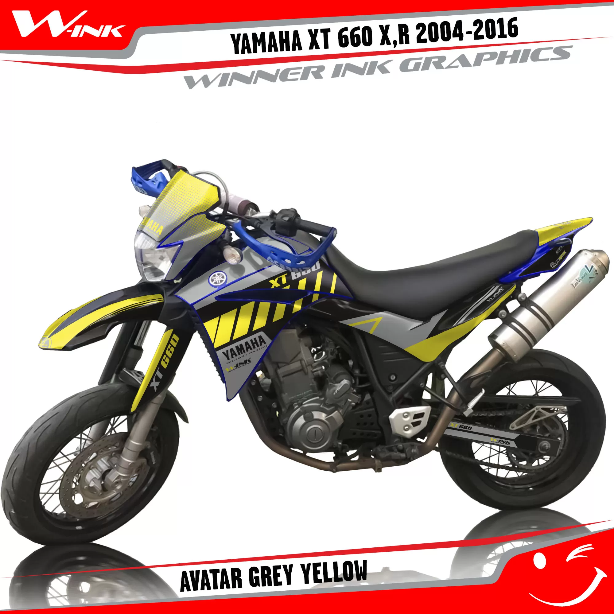 Yamaha-XT660X-2004-2005-2006-2007-2013 2014 2015 2016-graphics-kit-and-decals-Charger-Grey-Yellow
