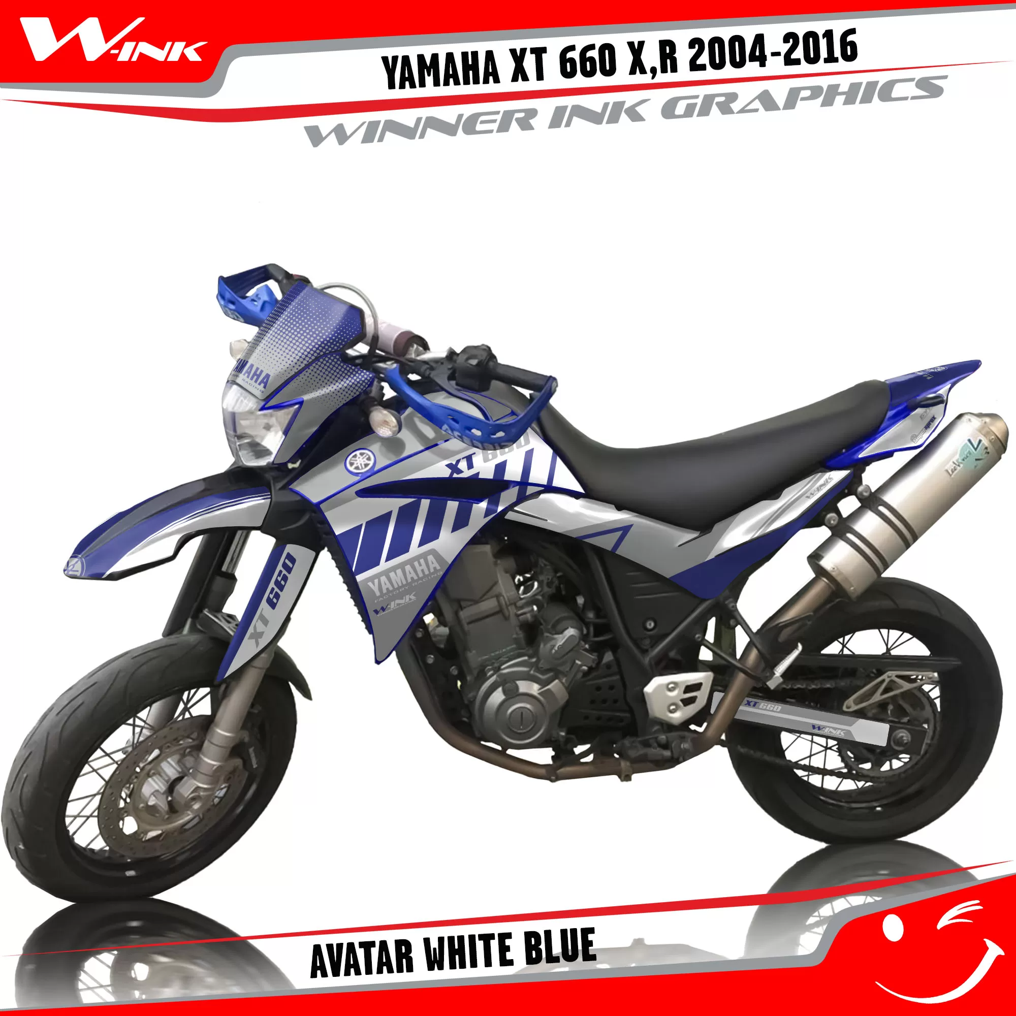 Yamaha-XT660X-2004-2005-2006-2007-2013 2014 2015 2016-graphics-kit-and-decals-Charger-White-Blue
