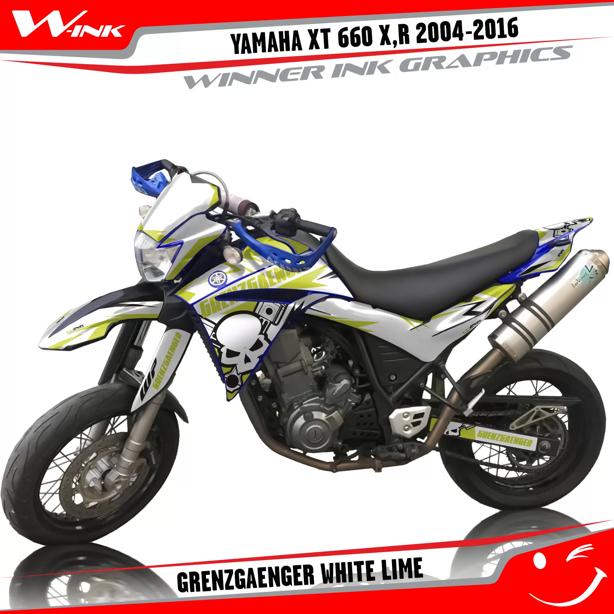 Yamaha-XT660X-2004-2005-2006-2007-2013 2014 2015 2016-graphics-kit-and-decals-Grenzgaenger-White-Lime