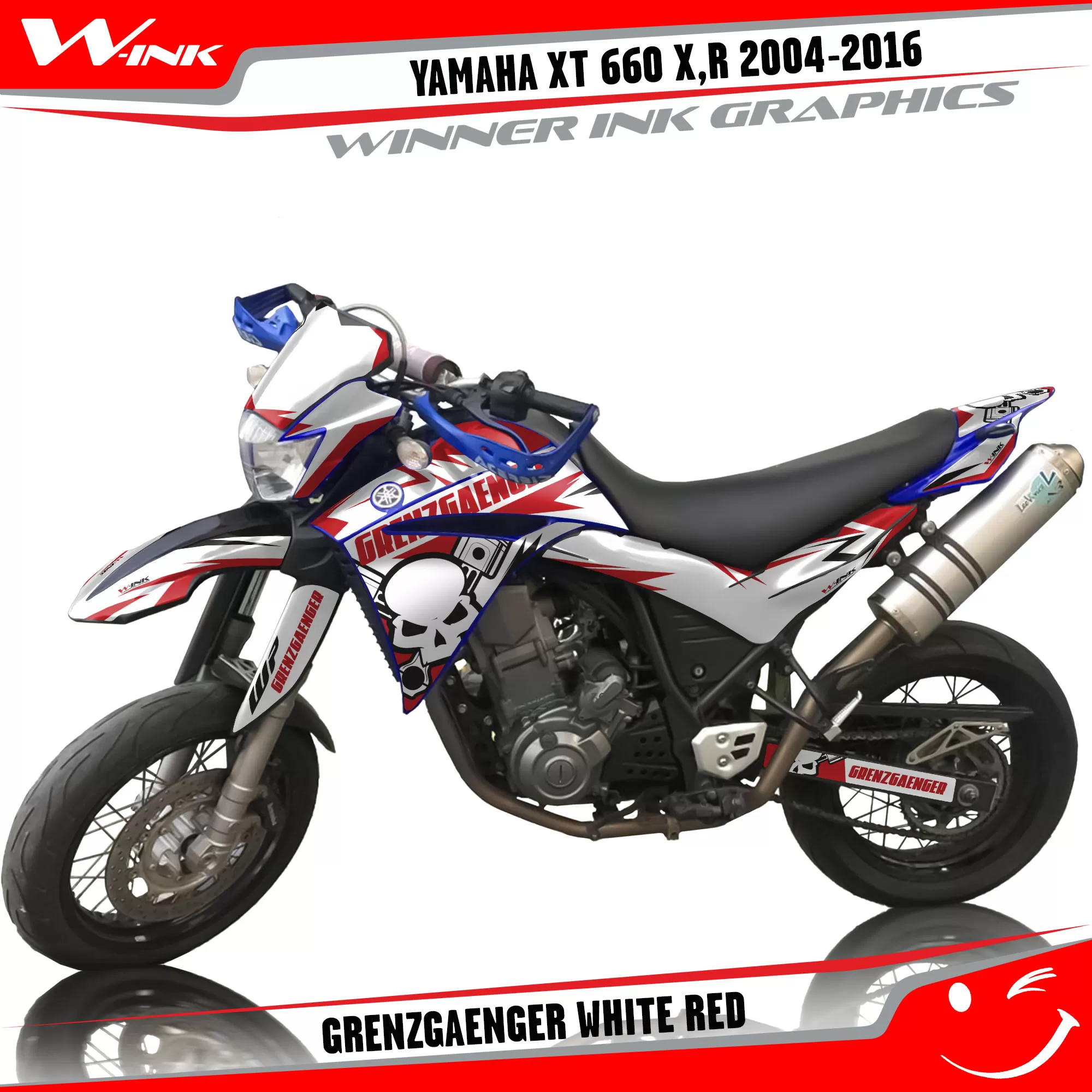 Yamaha-XT660X-2004-2005-2006-2007-2013 2014 2015 2016-graphics-kit-and-decals-Grenzgaenger-White-Red